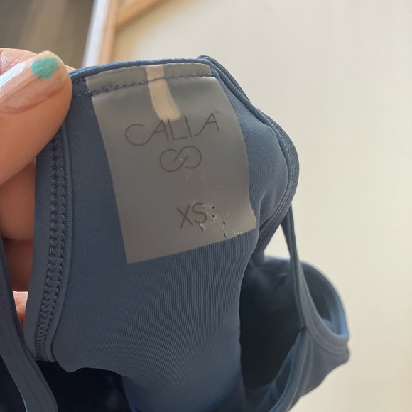 CALIA by Carrie Underwood Blue Tank Top - Picture 5 of 9